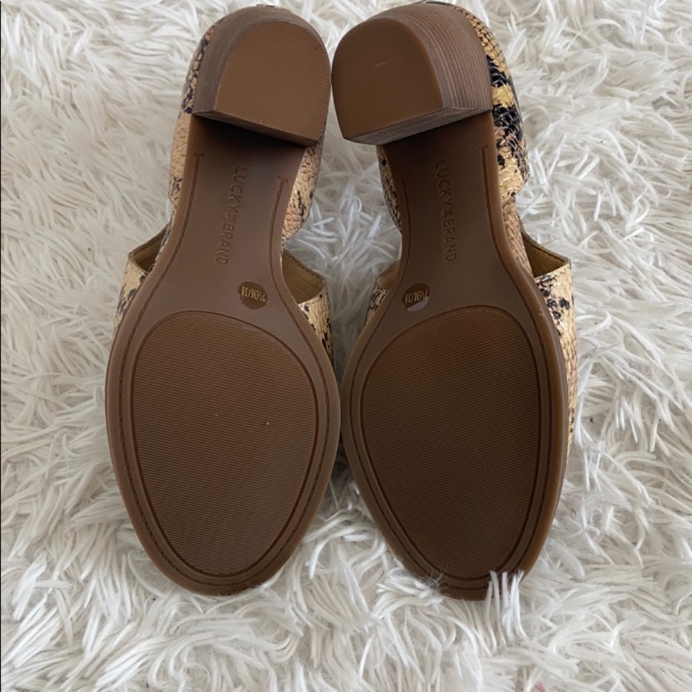 Lucky Brand Junai Sz 7.5 - Picture 7 of 9